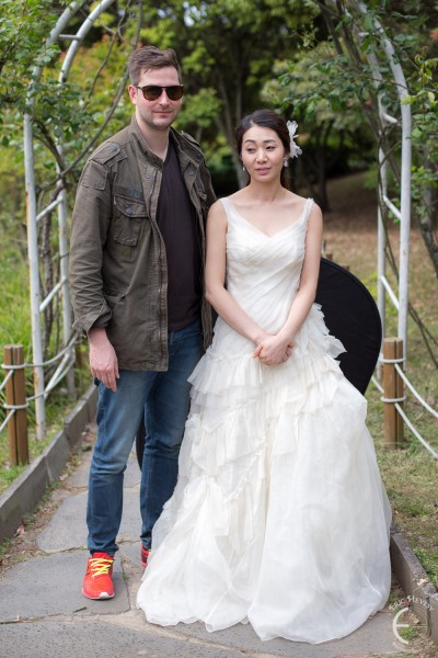Jeju Pre-wedding photo The reflector Andrew